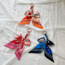 Load image into Gallery viewer, Personalised Silk Keychain w/ Acrylic Tag - Teacher Gifts