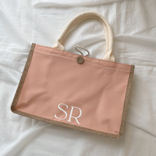 Personalised Pink Tote - Teacher Gifts