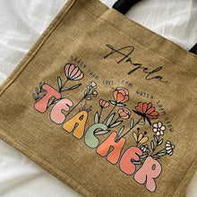 Load image into Gallery viewer, Personalised Teacher Tote - Teacher Gifts