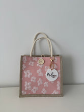Load image into Gallery viewer, Personalised Pink Floral Tote - Teacher Gifts