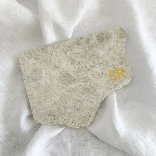 Personalised Marble Jewellery Slab