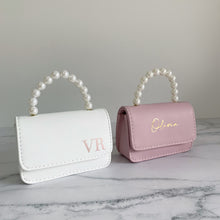 Load image into Gallery viewer, Personalised Kids Pearl Clutch