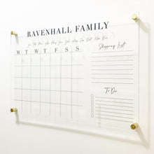 Load image into Gallery viewer, Personalised Acrylic Calendar/Planner