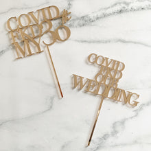 Load image into Gallery viewer, Personalised Acrylic Cake Topper