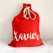 Load image into Gallery viewer, Personalised Christmas Sack