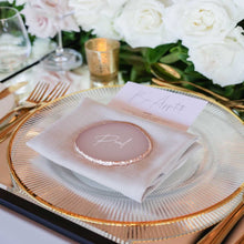 Load image into Gallery viewer, Agate Look Slices - Rose Gold Edges