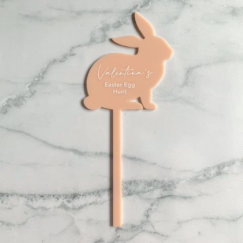 Personalised Acrylic Easter Egg Hunt Stand